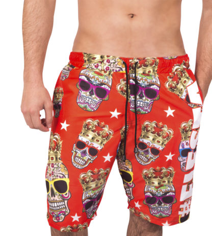 Pantaloneta calaveras