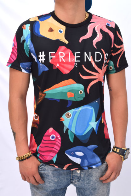 Camiseta peces