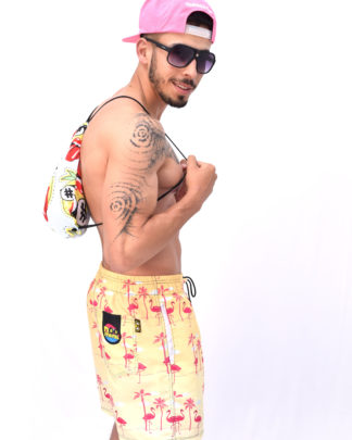 Pantaloneta flamingo