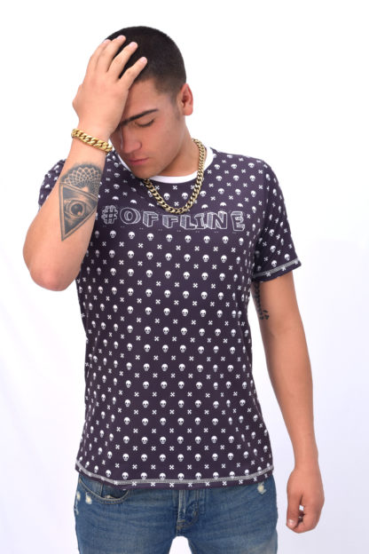 Camisa calaveras