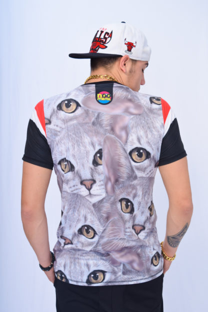 Camiseta gatos