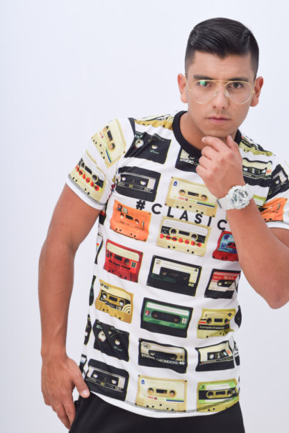 Camiseta cassette