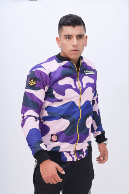 Chaqueta militar pastel