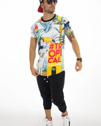 Camiseta tropical